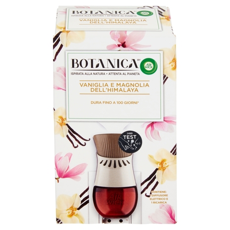 Botanica Vaniglia & Magnolia dell'Himalaya Diffusore elettrico 19 ml